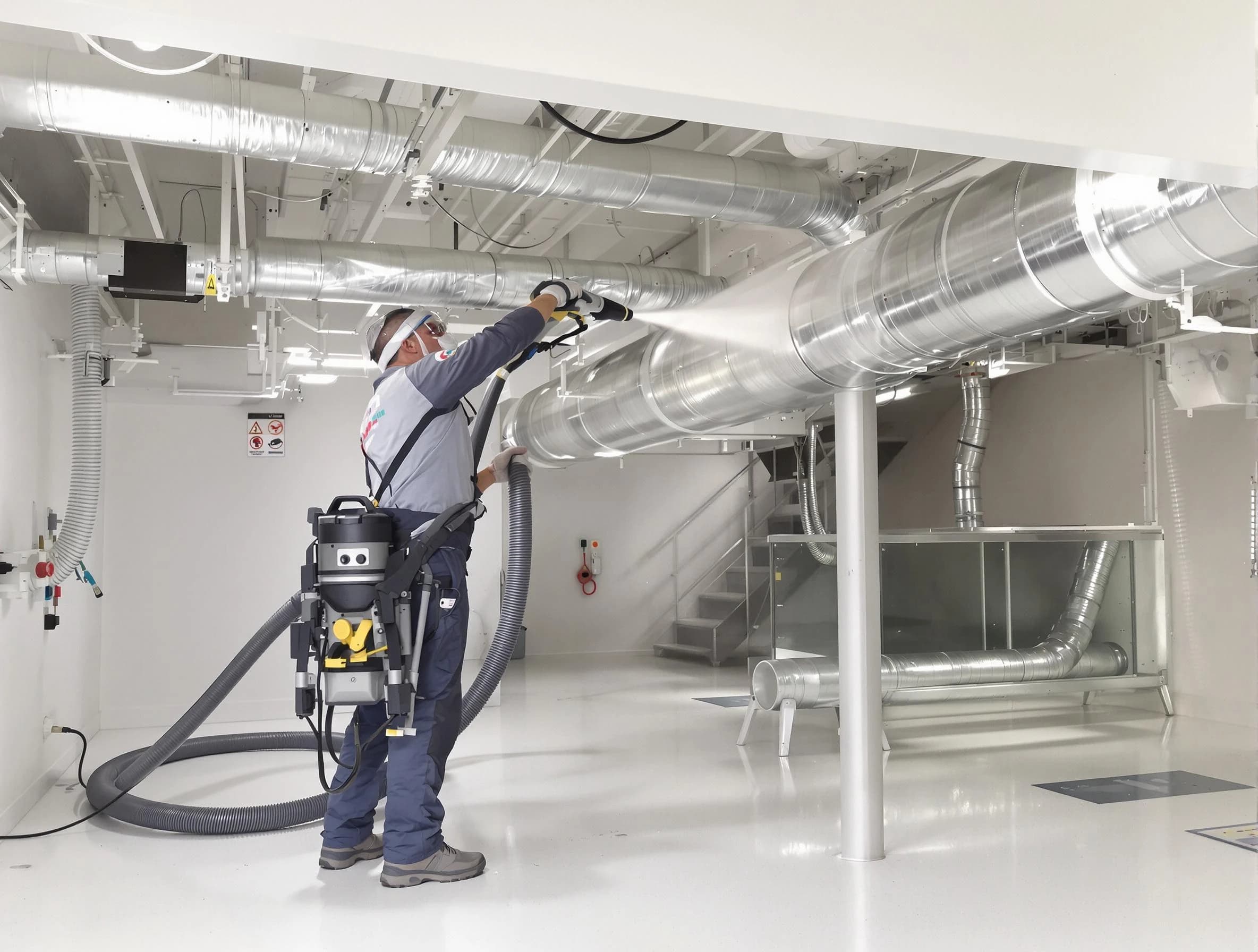 Professional central duct cleaning by Petersburg Air Duct Cleaning in Petersburg