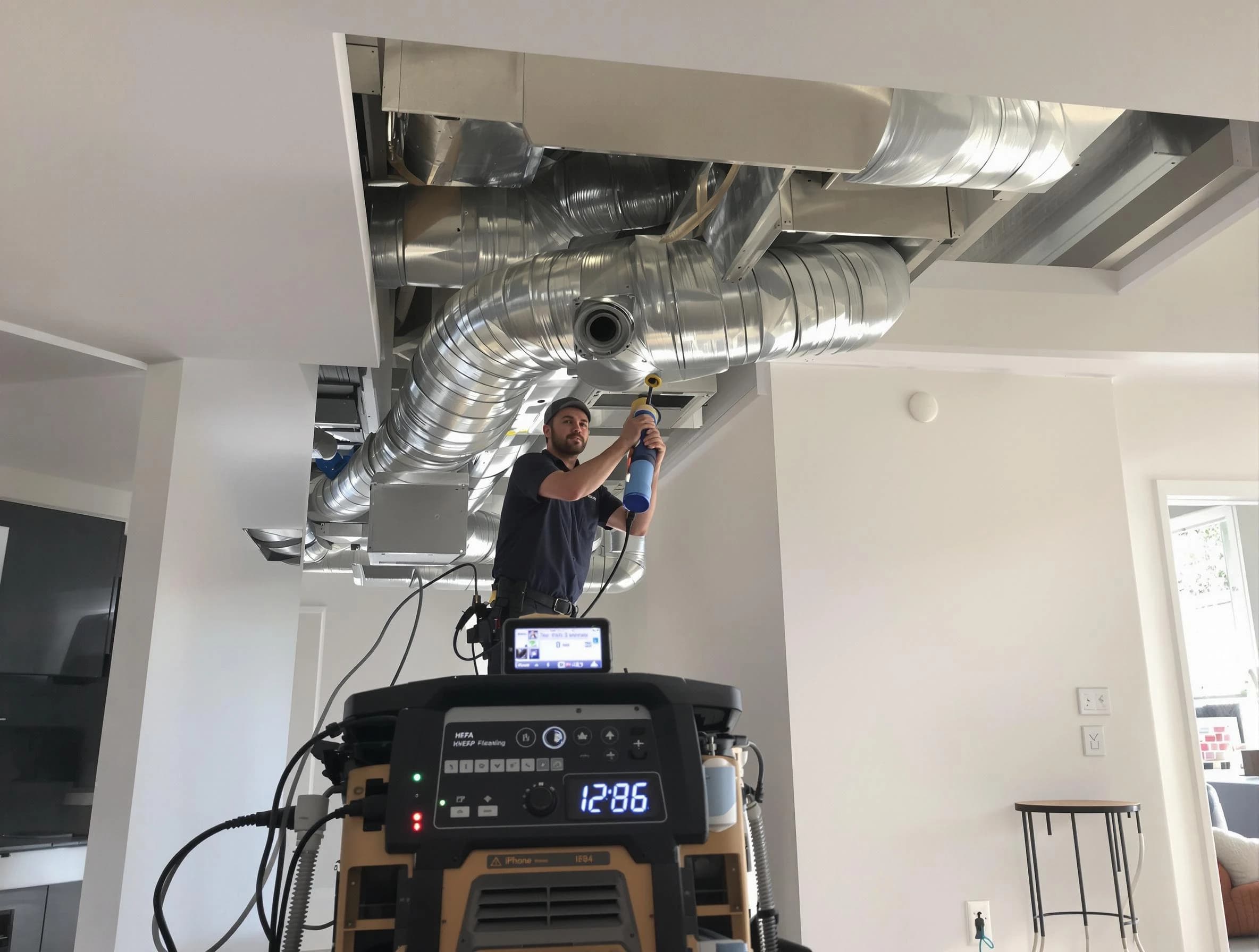 Advanced pure air duct cleaning by Petersburg Air Duct Cleaning in Petersburg
