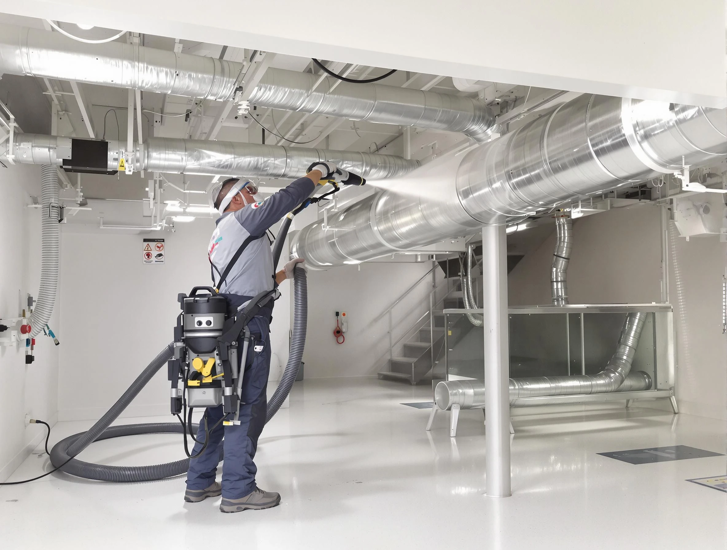 Professional central duct cleaning by Petersburg Air Duct Cleaning in Petersburg